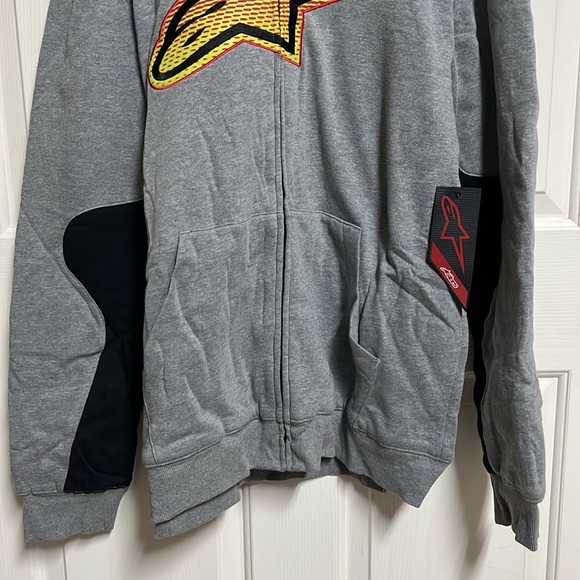 Alpinestars Men’s Passive Zip Fleece Size Large NWT - Picture 3 of 7